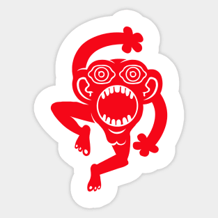 monkey Sticker